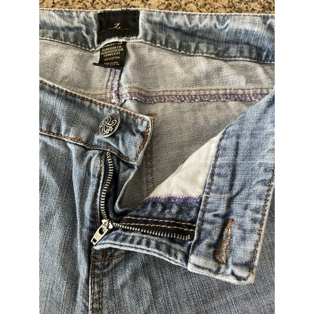 Z Cavaricci Y2K Boyfriend PLUS size 16 Distressed Straight Leg Jeans - Picture 10 of 15